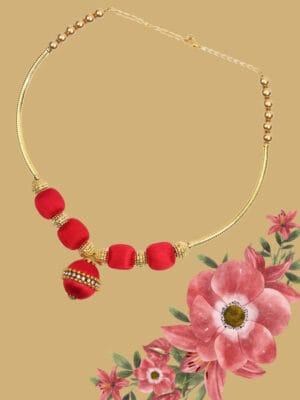 Red Choker Necklace